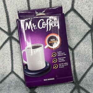 Mr. Coffee Electric Mug Warmer for Coffee and Tea Portable Cup Warmer